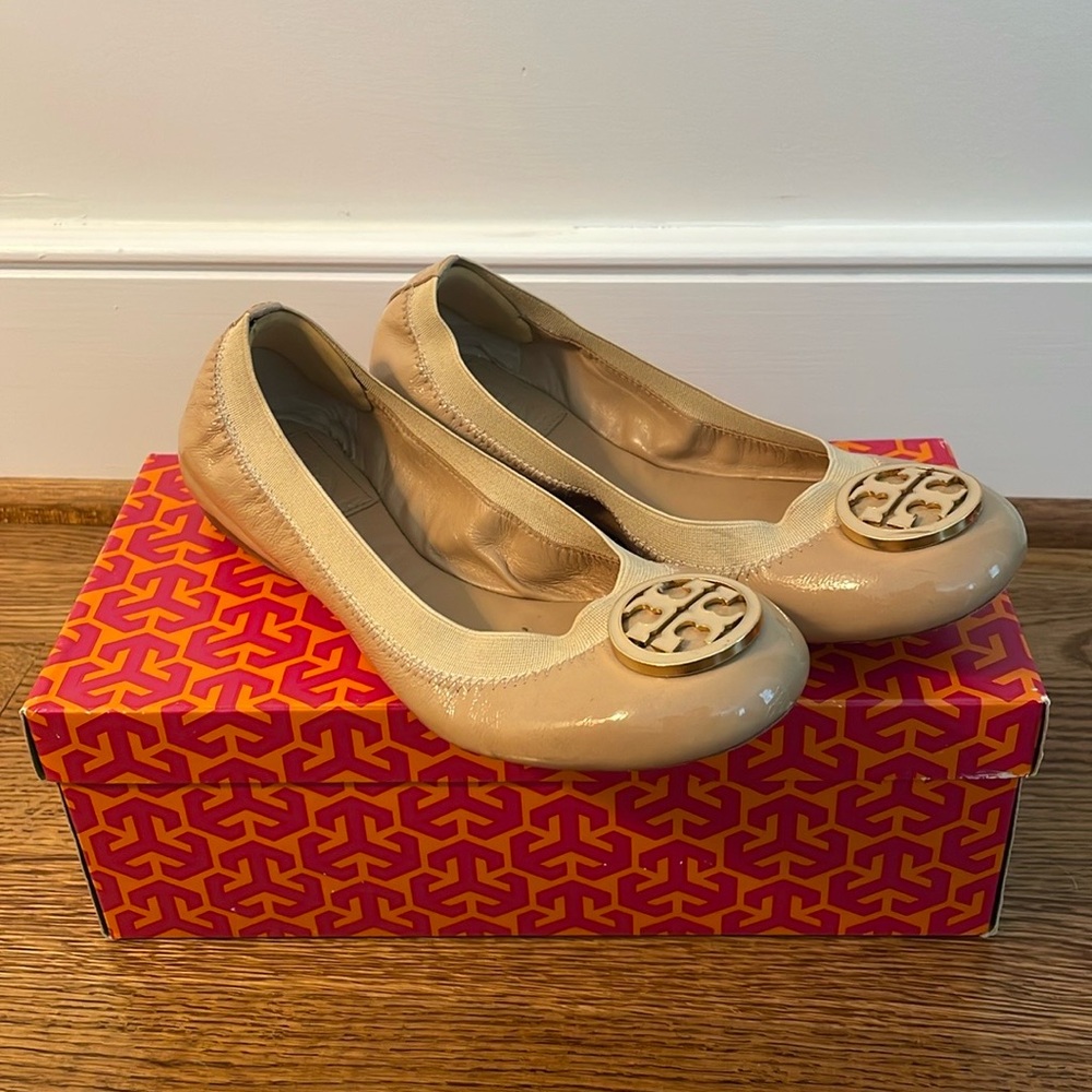 Tory Burch Caroline Ballet Flat, Size 7